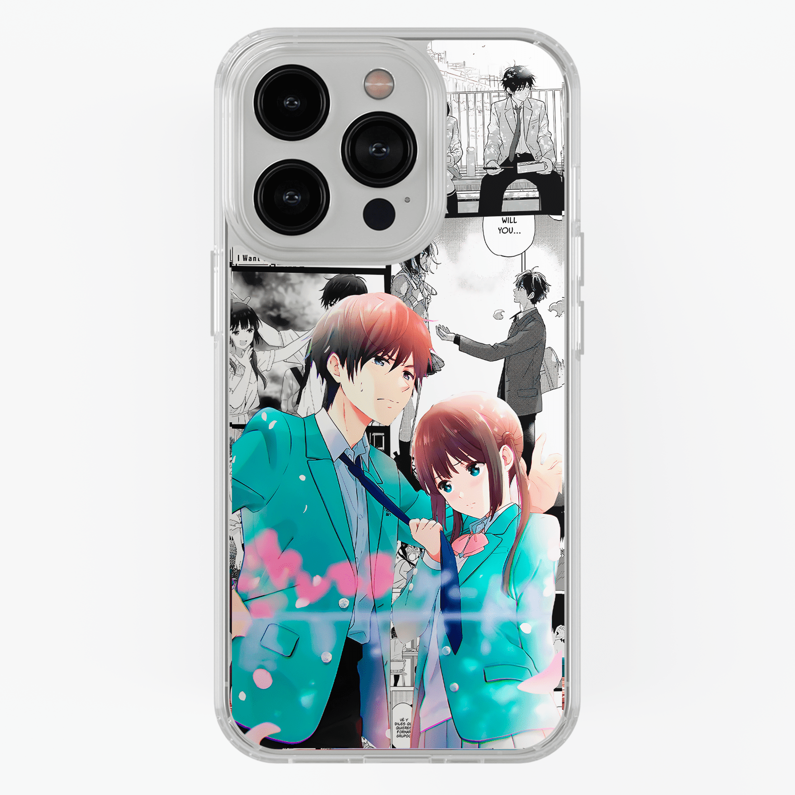 Funda Yukiya Asagi x Miku Sakura - D1 (Aishiteru Game wo Owarasetai) - Kiracases by Pulso creativo