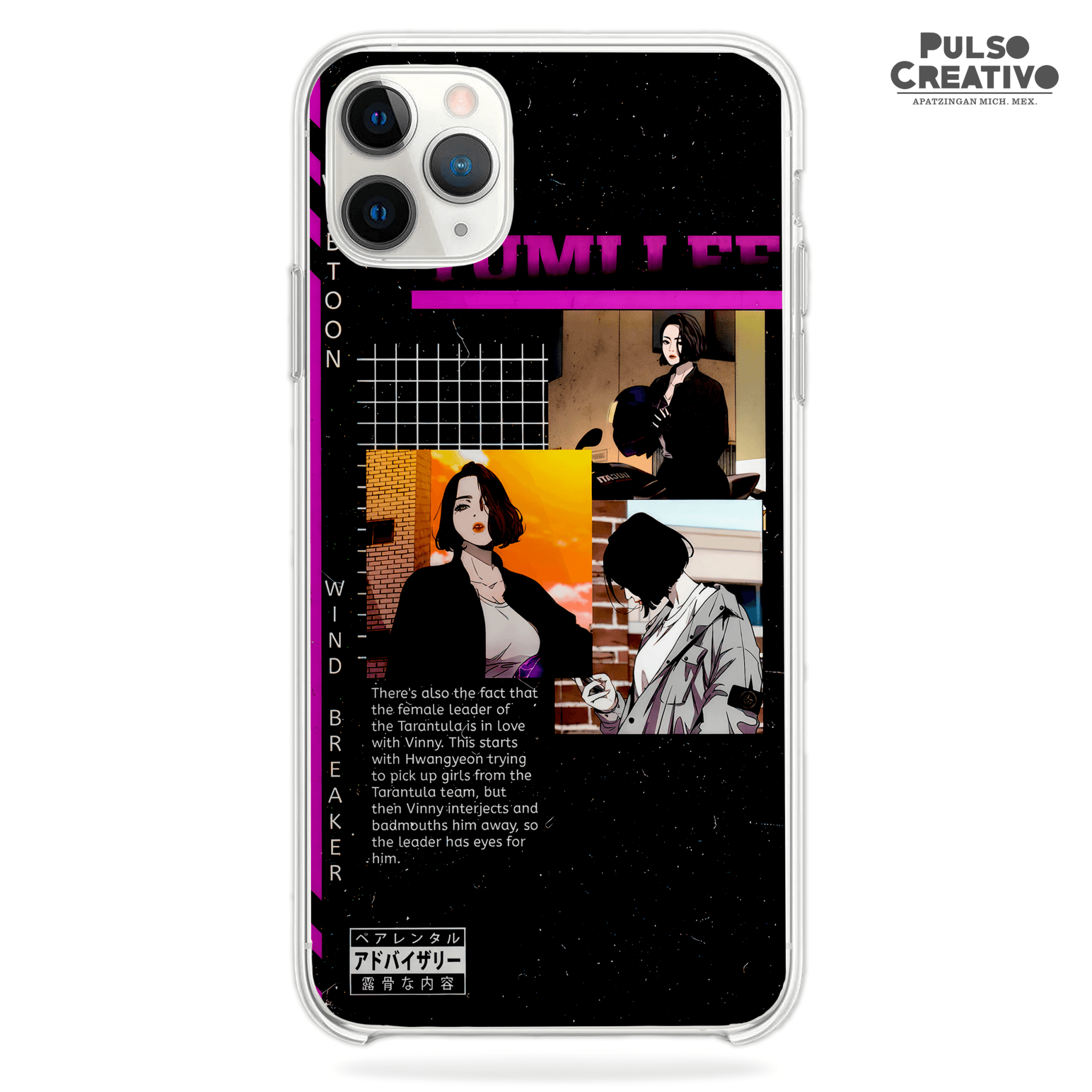 Funda Yumi Lee - D1 (Wind Breaker) - Kiracases by Pulso creativo