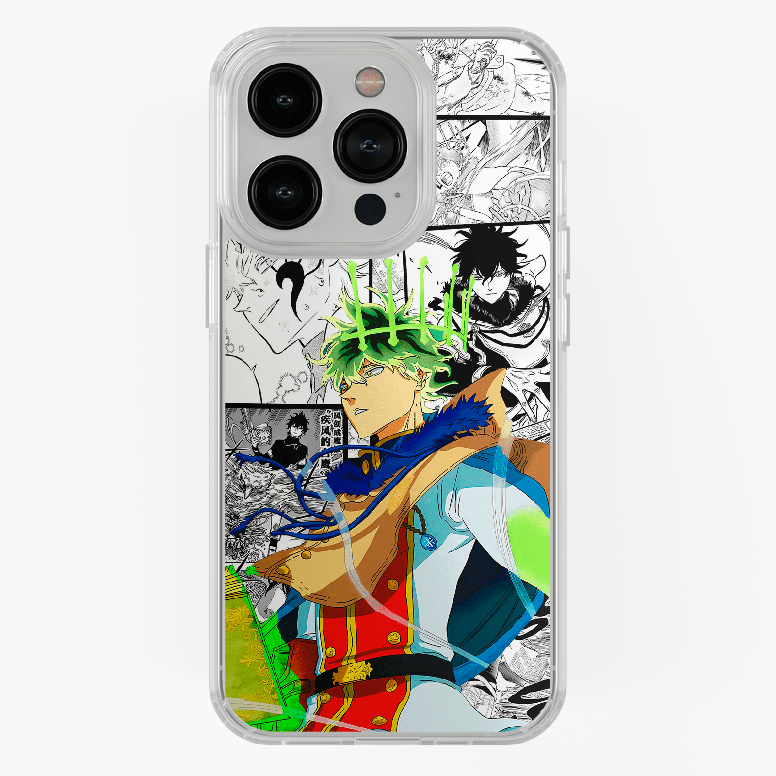 Funda Yuno - D1 (Black Clover) - Kiracases by Pulso creativo