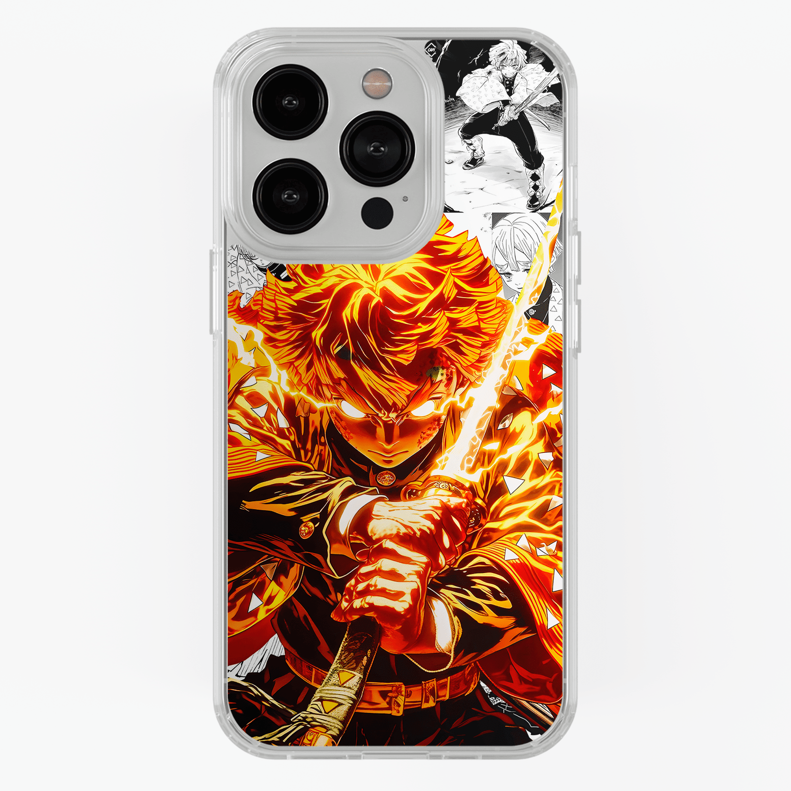Funda Zenitsu - D6 (Kimetsu No Yaiba) - Kiracases by Pulso creativo