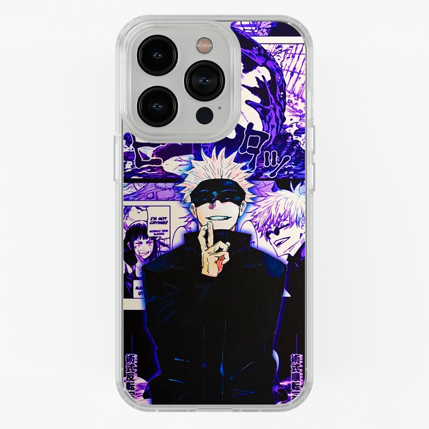 Funda Gojo Satoru Purpura