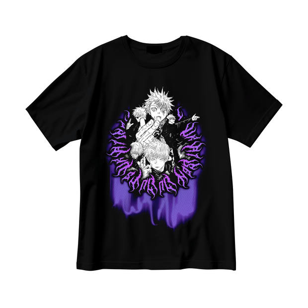 Playera Gojo Curse Circle Corte Regular