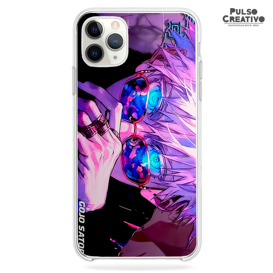 Funda Gojo Satoru Face (Recomendación en Holografico)