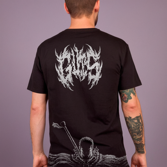 Playera Back Berserk (Corte Overzise y Corte Regular)