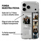 Funda Nuestra Fecha Personalizada con Fotos | Kira Cases