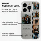 Funda Nuestra Fecha Personalizada con Fotos | Kira Cases