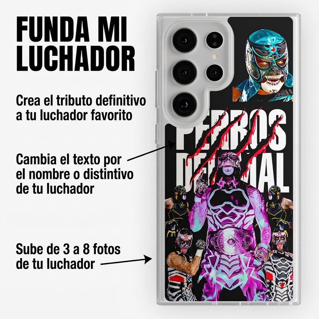Funda Mi Luchador Personalizada con Fotos | Kira Cases