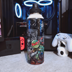 Botella De Agua Tortuga Ninja Banda Naranja (Mikey) - 1.2 L