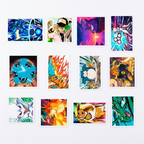 Set 40 Stickers Pokémon - Pikachu, Charizard, Eevee y más | Envío Gratis