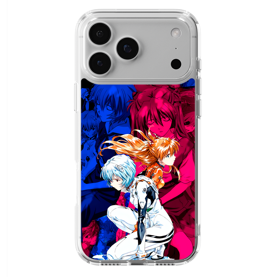 Funda Rei Ayanami and Asuka - D1 (Evangelion)