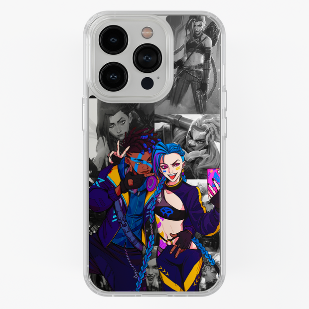 Funda Jinx x Ekko - D1 (League of Legends)