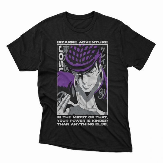 Playera Josuke - D1 (Corte Overzise y Corte Regular)