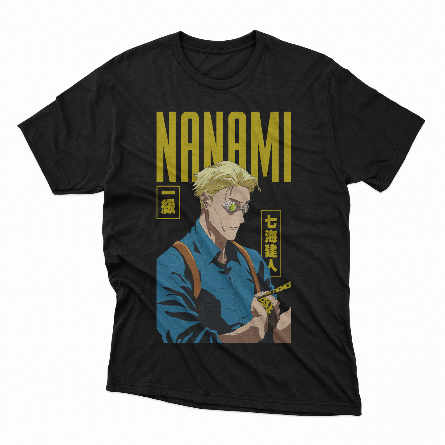 Playera Kento Nanami - D2 (Corte Overzise y Corte Regular)