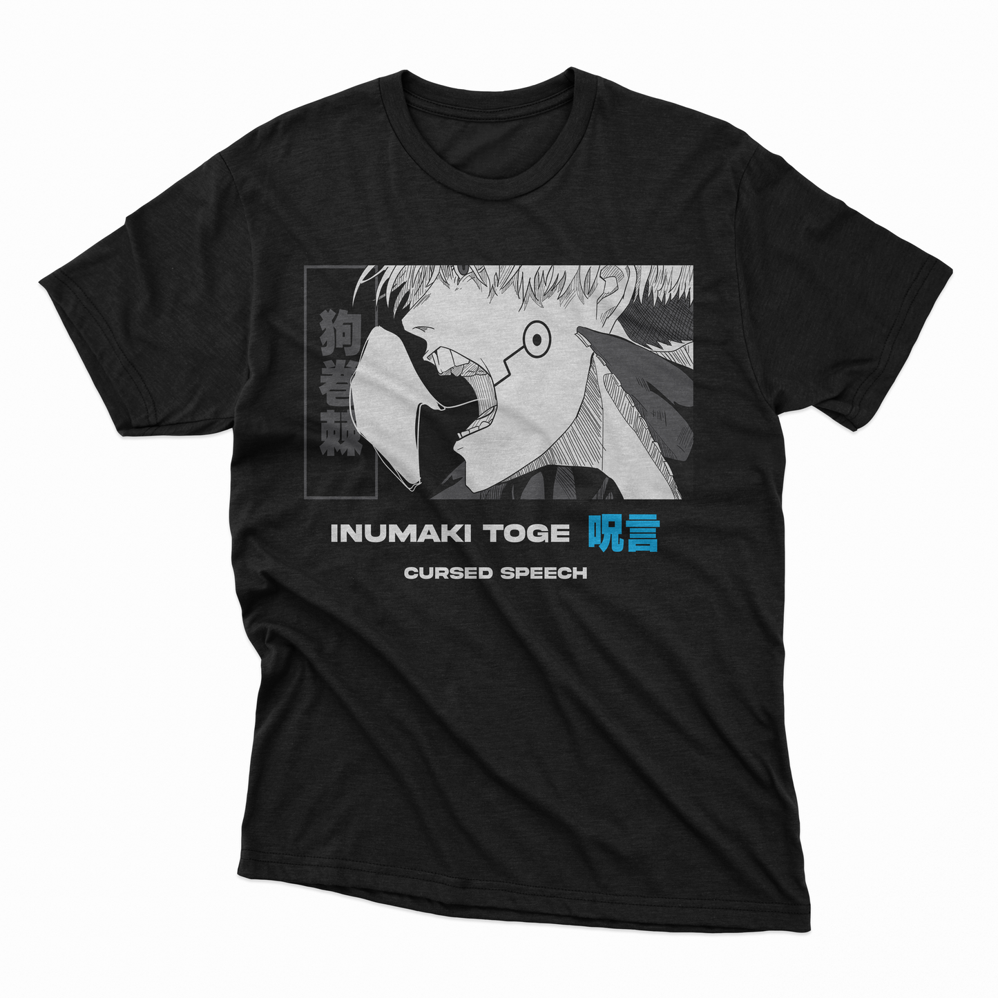 Playera Toge Inumaki - D2 (Corte Overzise y Corte Regula)