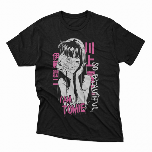 Playera Tomie - D2 (Corte Overzise y Corte Regula)