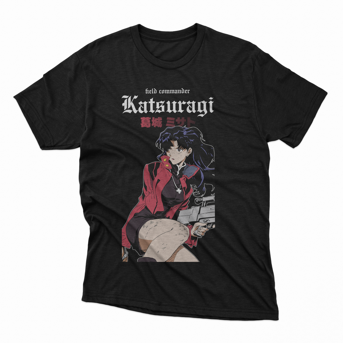 Playera Katsuragi - D1 (Corte Overzise y Corte Regular)