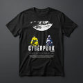 Playera negra de Lucy y David Martinez - Cyberpunk Edgerunners, KIRA CASES
