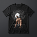 Playera negra KIRA CASES de Tomura Shigaraki - My Hero Academia