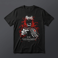 Playera Alucard Hellsing negra diseño anime corte regular KIRA CASES