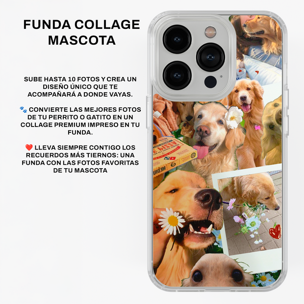 Funda Personalizada, Collage mascota