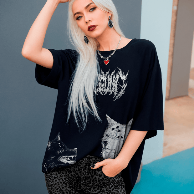 Playera Lobos de Jade Corte Regular