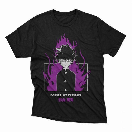 Playera Shigeo Kageyama - D3 (Corte Overzise y Corte Regular)