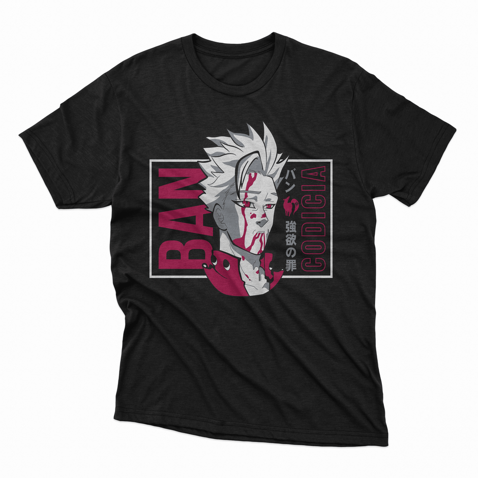 Playera Ban - D1 (Corte Regular)