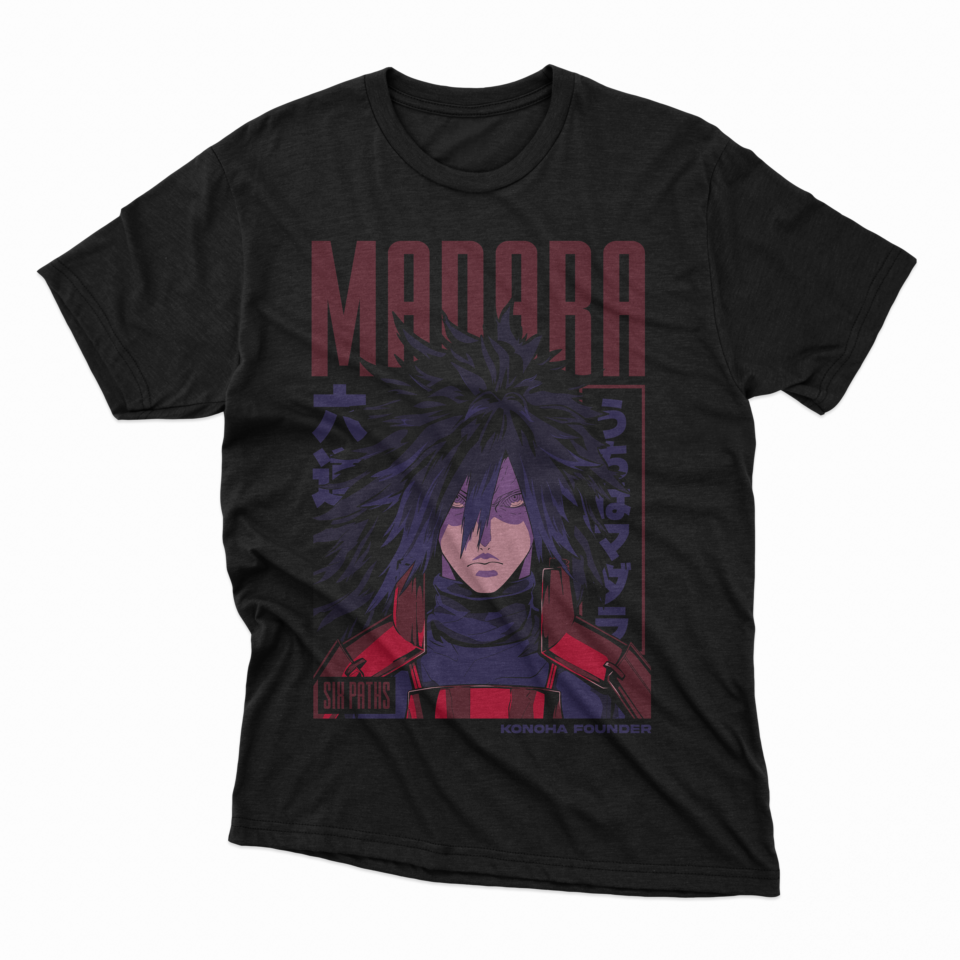 Playera Madara - D3 (Naruto)