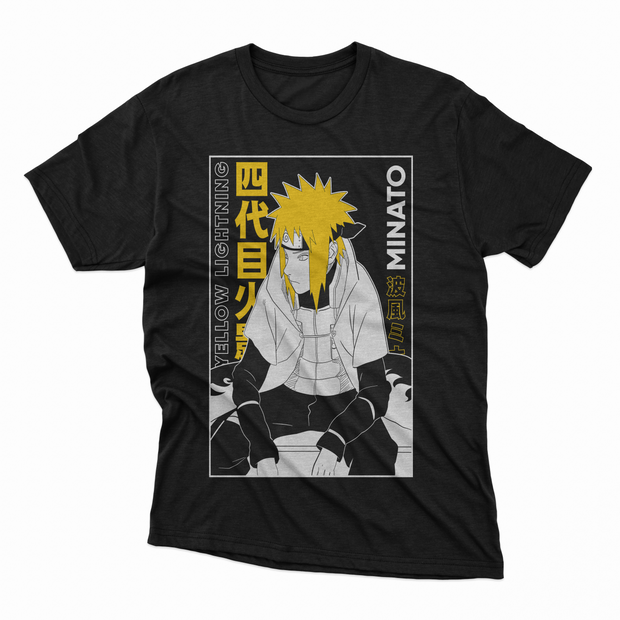 Playera Minato - D5 (Naruto) Corte Regular