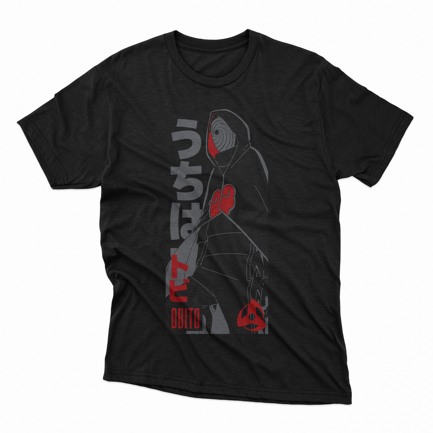 Playera Obito - D1 (Corte Overzise y Corte Regular)