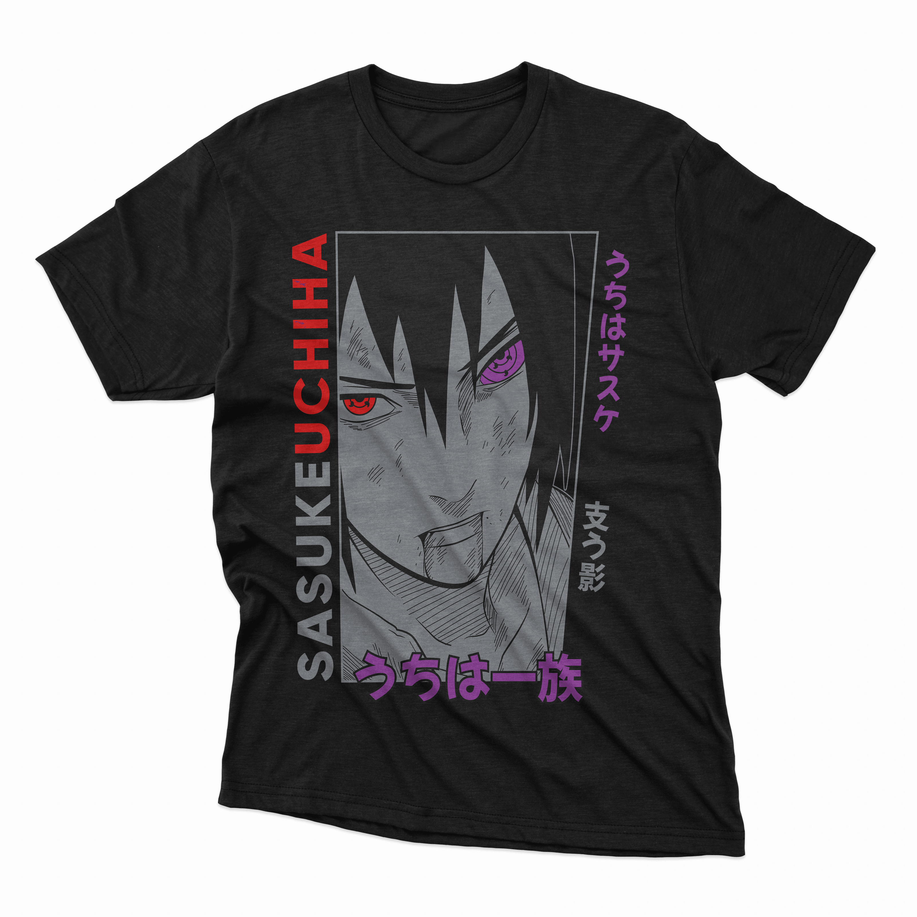 Playera Sasuke - D1 (Corte Regular)