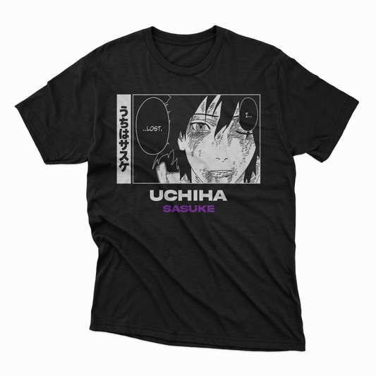 Playera Sasuke - D3 (Corte Overzise y Corte Regular)