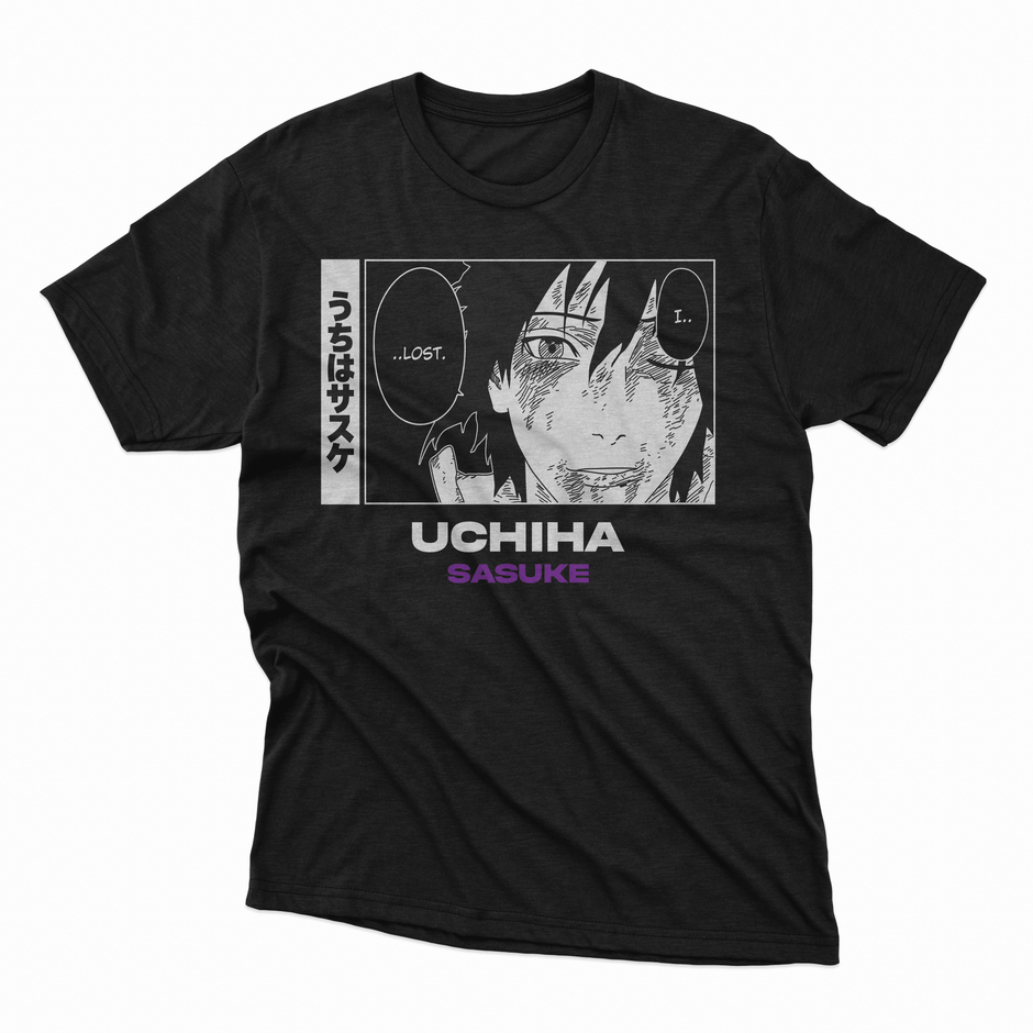 Playera Sasuke - D3 (Corte Regular)