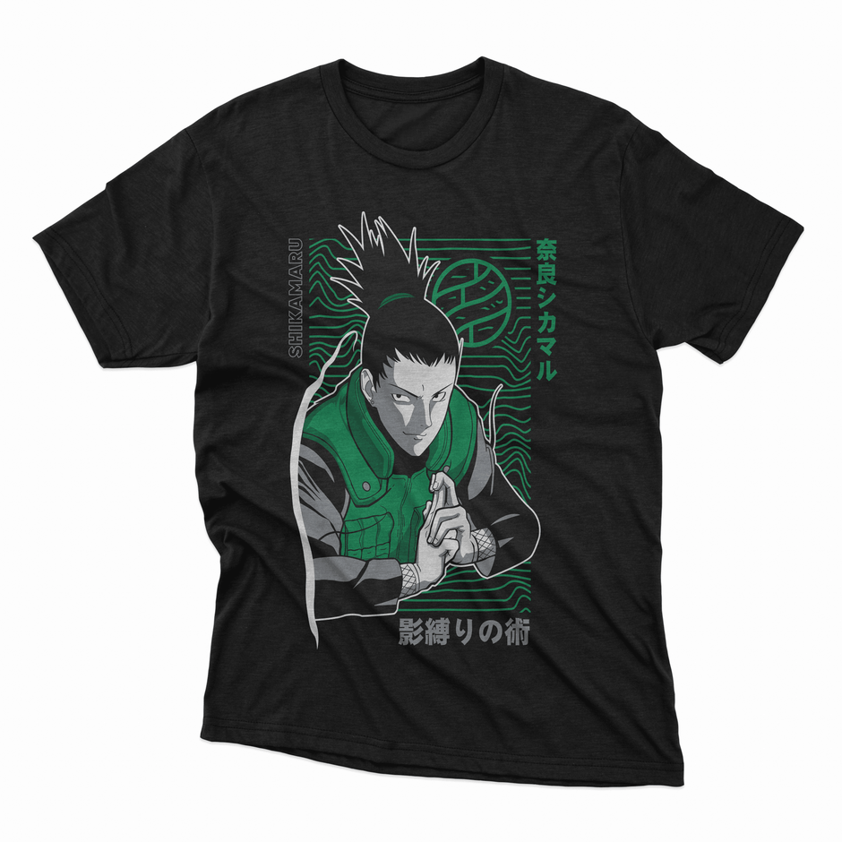 Playera Shikamaru - D1 (Corte Regular)