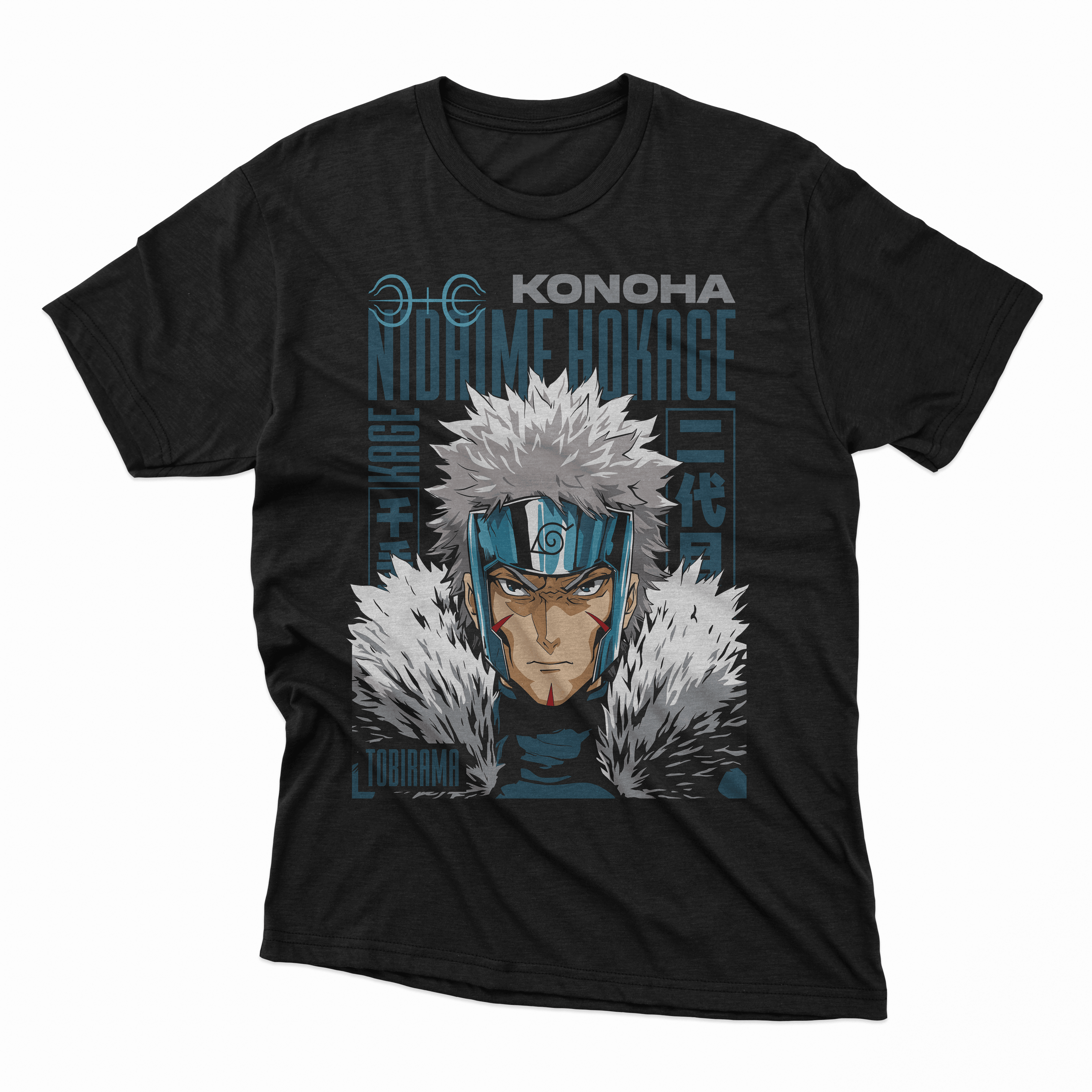 Playera Tobirama - D1 (Corte Regular)