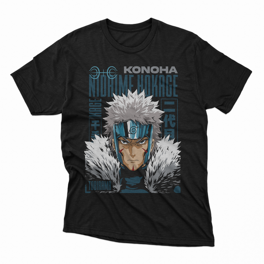 Playera Tobirama - D1 (Corte Overzise y Corte Regular)