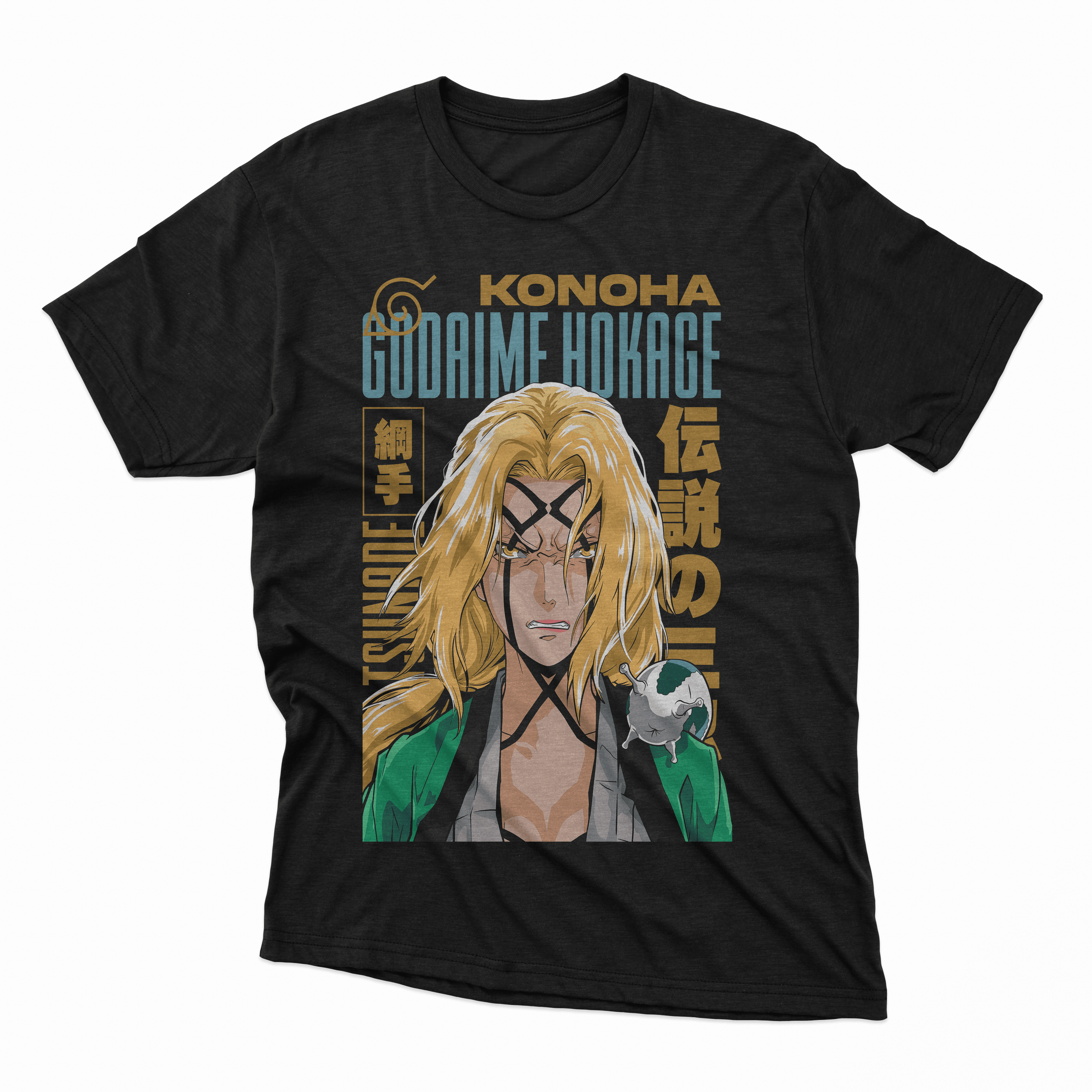 Playera Tsunade - D2 (Corte Regular)