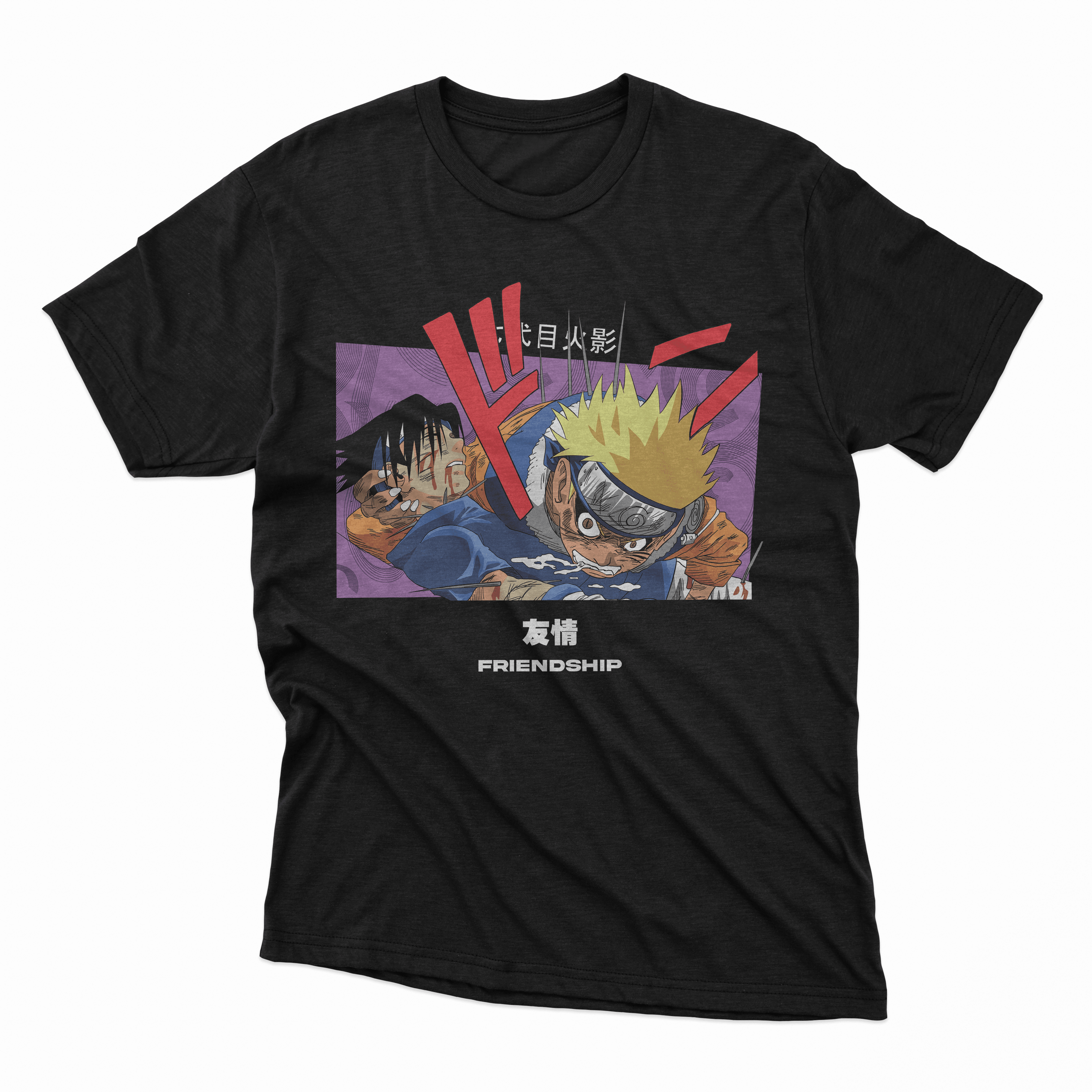 Playera Naruto Uzumaki - D1 Corte Regular
