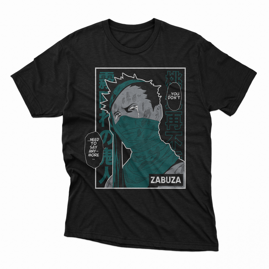 Playera Zabuza - D2 (Corte Overzise y Corte Regular)