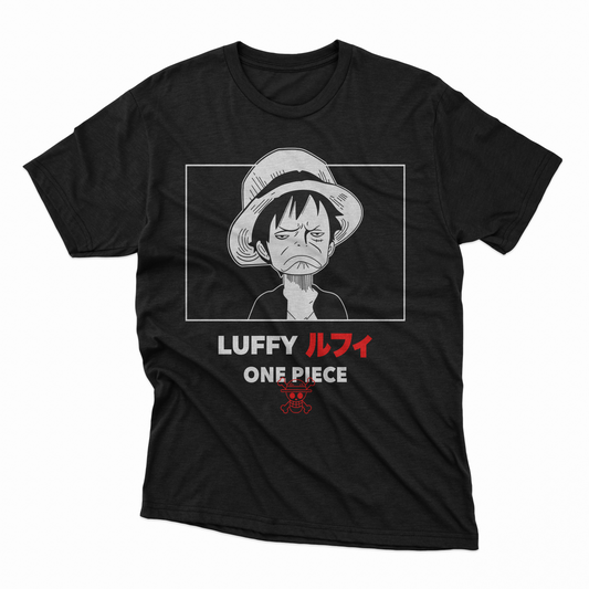 Playera Luffy - D7 (Corte Overzise y Corte Regular)