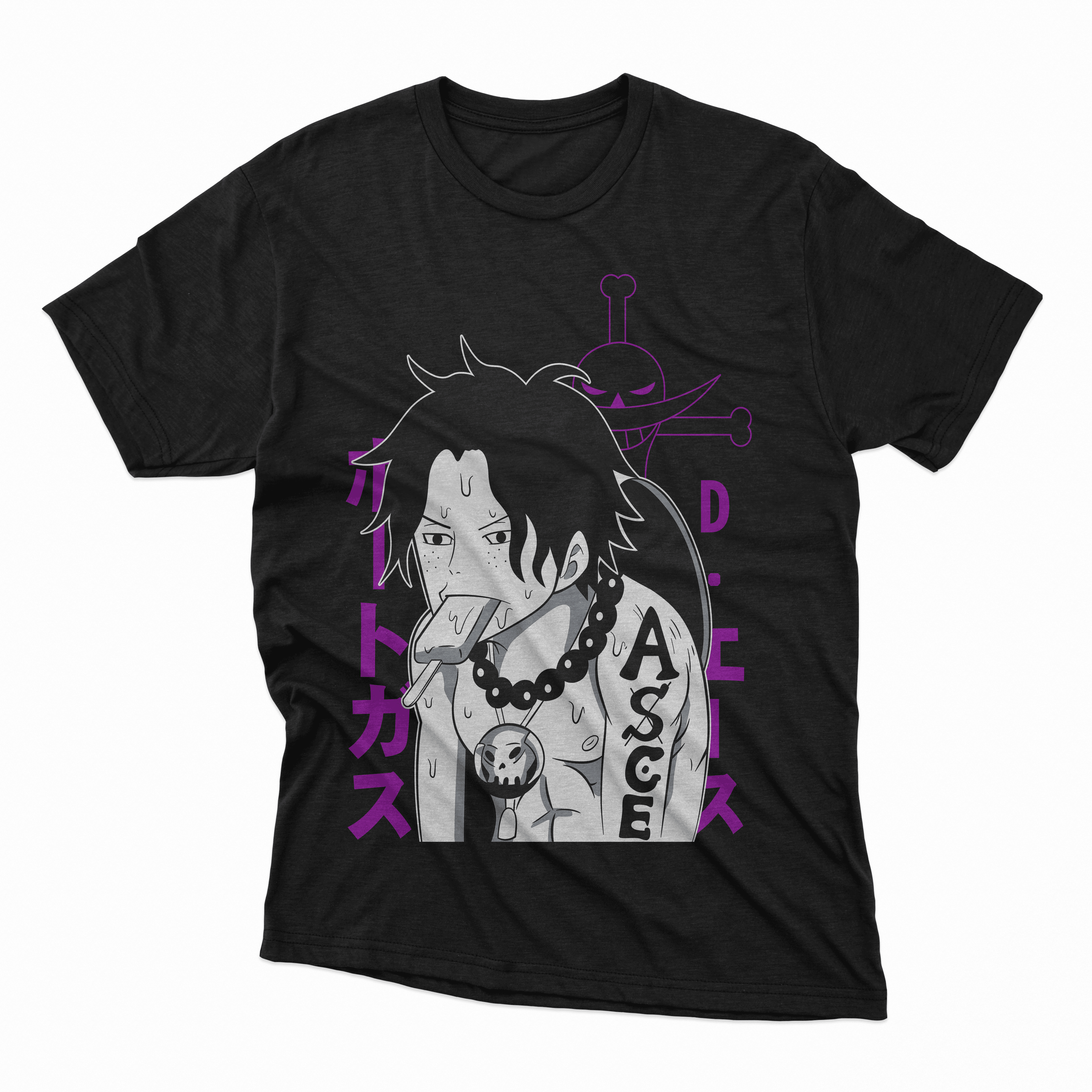 Playera Portgas D Ace - D1 (Corte Regular)