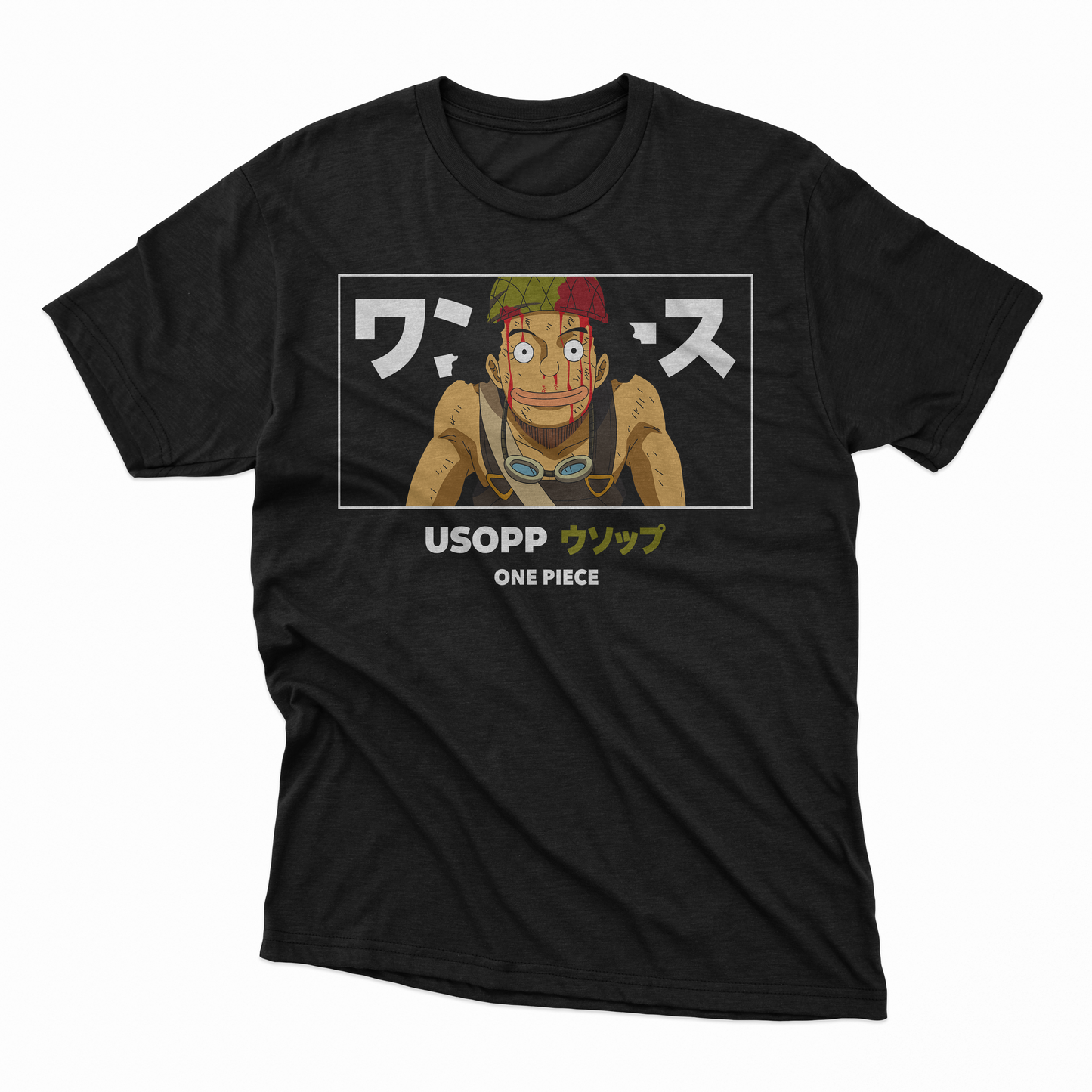 Playera Usopp - D2 (Corte Overzise y Corte Regular)