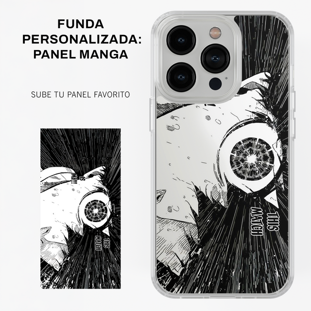 Funda Personalizada, sube tus imágenes (Panel Manga)