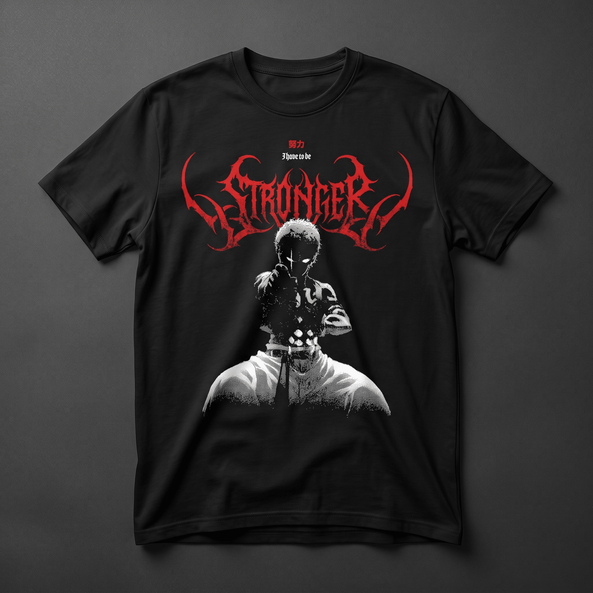 Playera Akaza Luna Superior - Demon Slayer - Kiracases by Pulso creativo
