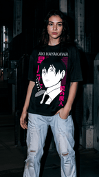 Playera Aki - D1 Corte Regular - Kiracases by Pulso creativo