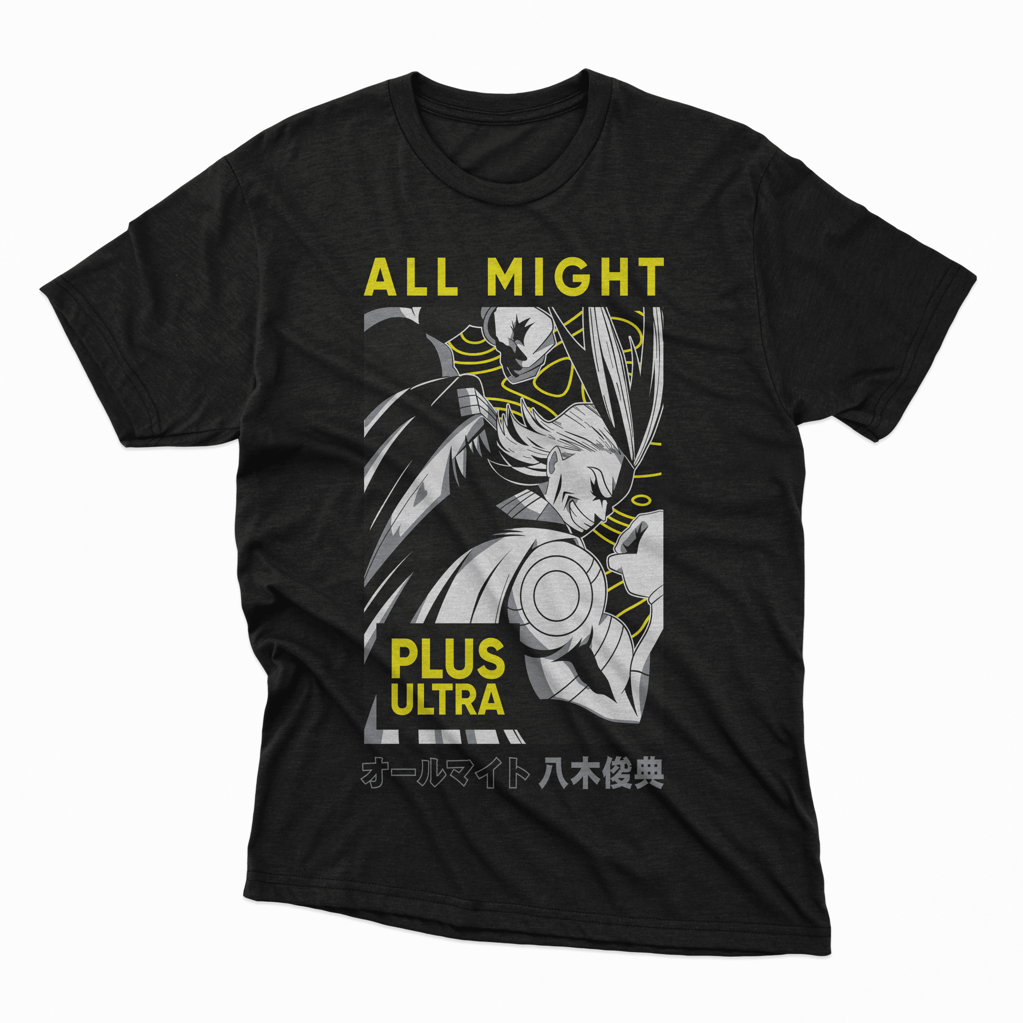 Playera All Might - D1 Corte Regular - Kiracases by Pulso creativo