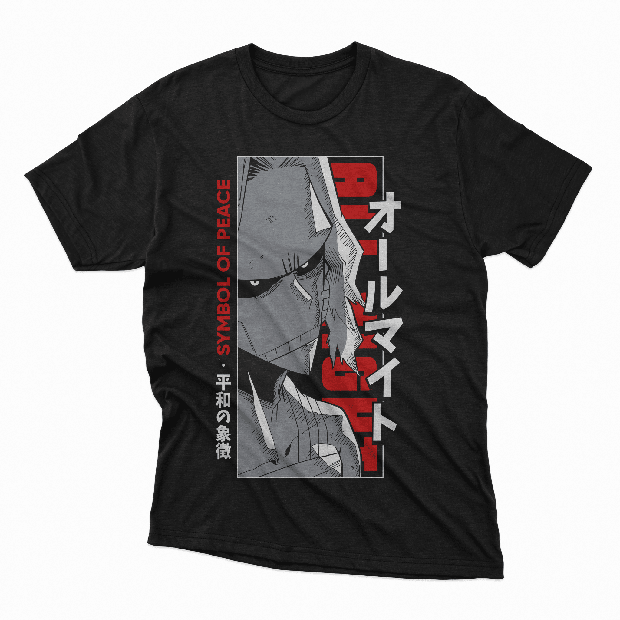 Playera All Might - D2 Corte Regular - Kiracases by Pulso creativo