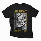 Playera All Might - D3 Corte Regular - Kiracases by Pulso creativo