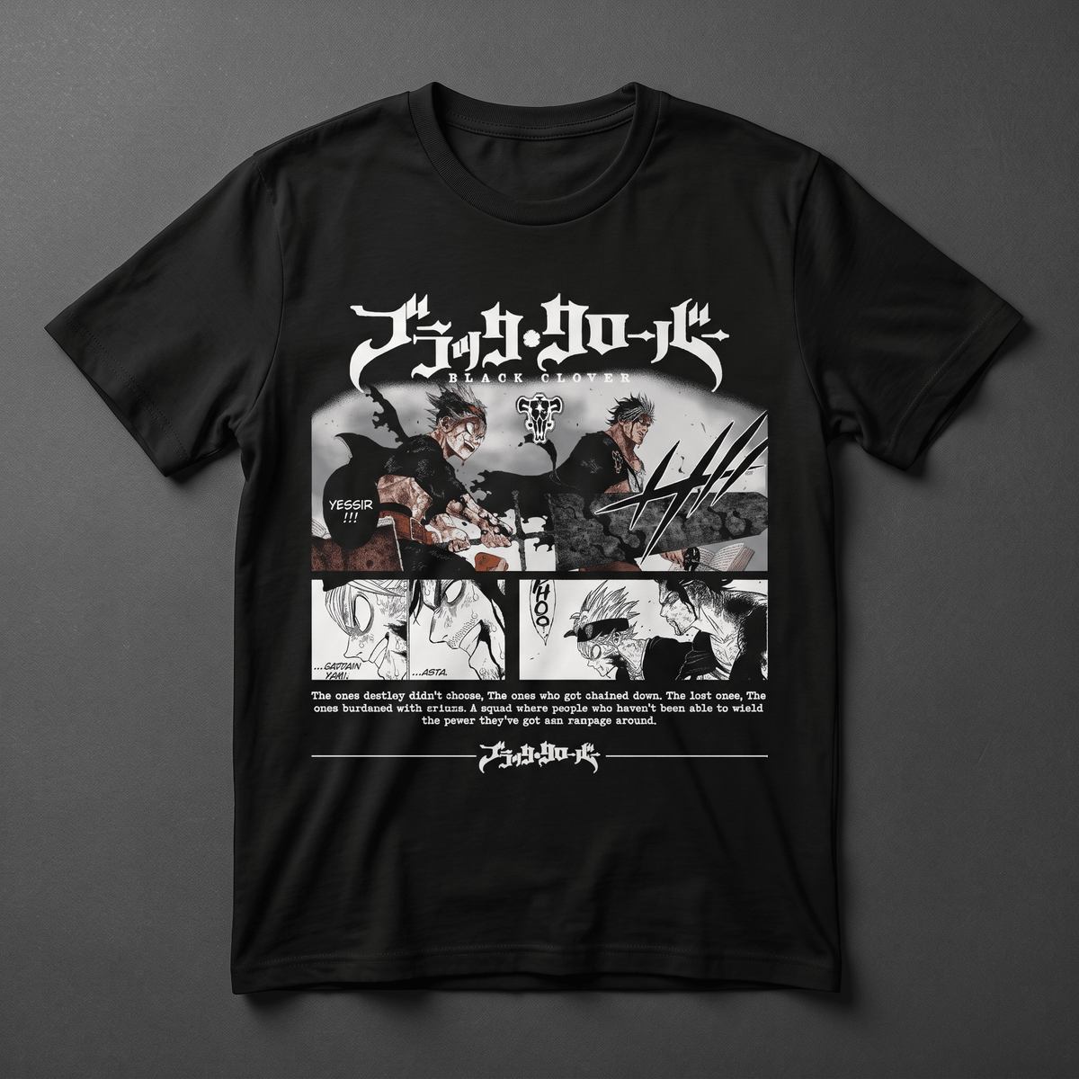 Playera Asta y Yami - Black Clover - Kiracases by Pulso creativo