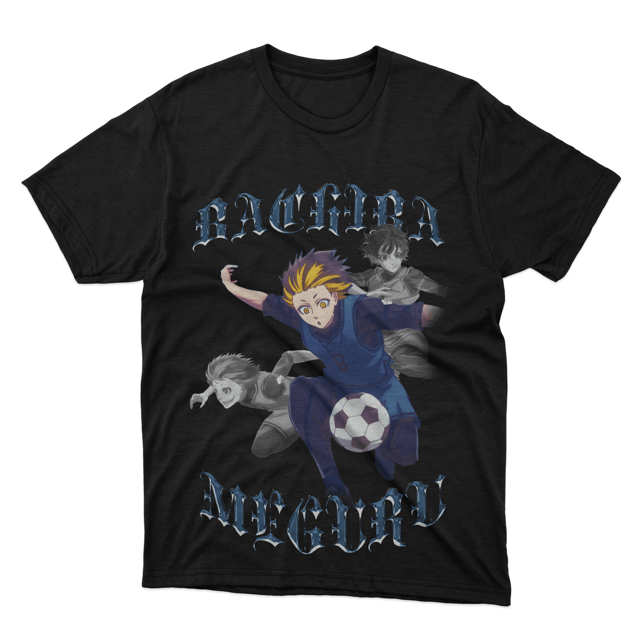 Playera Bachira - Blue Lock Corte Regular - Kiracases by Pulso creativo